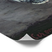 デルフト花瓶の花， c.1873-75 ポスター (角)