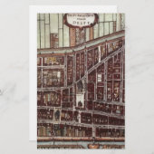 デルフト1649のレプリカ市地図 便箋 (正面/裏面)