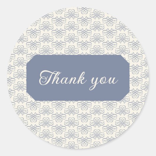 デルフト シノワズリー ステッカー (正面)