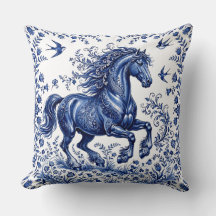 デルフト デルフト陶器スタイル フリースラント馬の牧草地