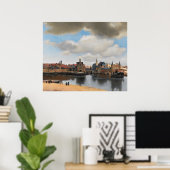 デルフト・バーメールの表示 ポスター (ホームオフィス)