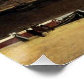 デルフト・ヨハネス・フェルメール光沢のビュー ポスター (コーナー)