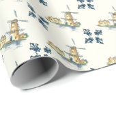 デルフト・ルック・ウィンドミル ラッピングペーパー (ロールコーナー)