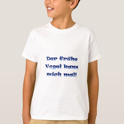 デルフュエヴォーゲルカンミーモール Tシャツ (正面)