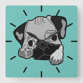 デルベステフロンド スクエア壁時計