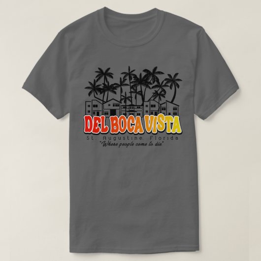 デルボカビスタサンセットフェード Tシャツ (デザイン正面)