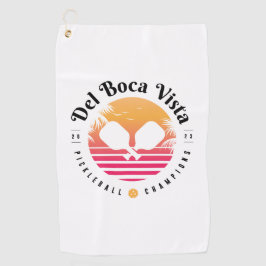 デルボカビスタピックボールチャンピオンズゴルフタオル ゴルフタオル