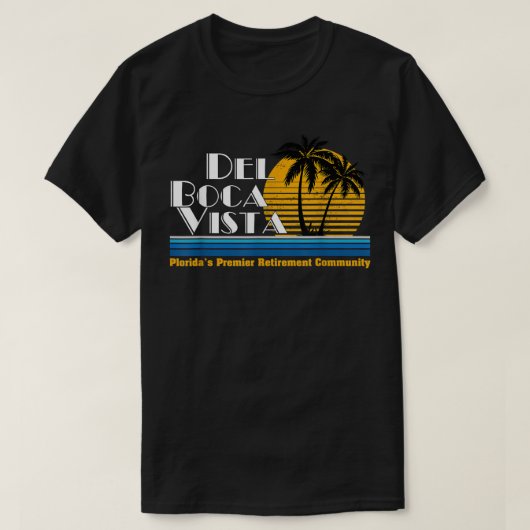 デルボカビスタリタイアメントコミュニティ Tシャツ (デザイン正面)