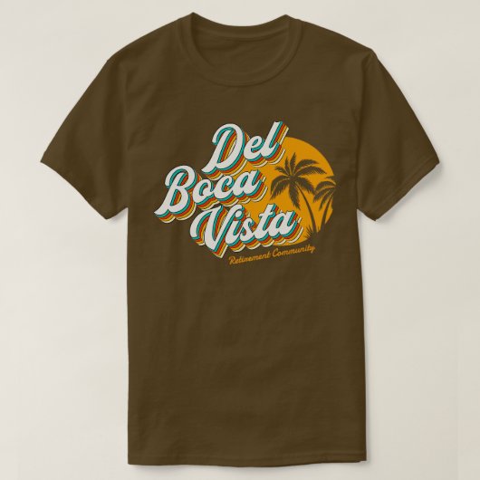 デルボカビスタTシャツ Tシャツ (デザイン正面)