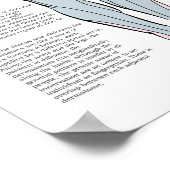 デルマトーム警報バック舒淇鍼治療ポイントチャート ポスター (角)