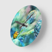 デルマリエンカーファー ラウンド壁時計 (傾斜)