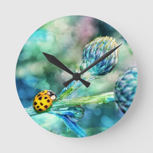 デルマリエンカーファー ラウンド壁時計 (正面)