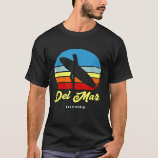 デルマールカリフォルニアサーフガール Tシャツ