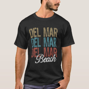 デルマールビーチビーチスリートーンパームプルオーバーフーディ Tシャツ