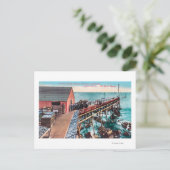 デルモンテサーディンパッキングの外観 ポストカード (スタンド正面)