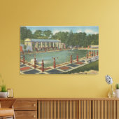 デルモンテCA – ザローマンプランジアットホテル キャンバスプリント (インサイチュ (リビング))