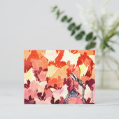 デルラベシュポットダイSchmetterlinge auf ポストカード (スタンド正面)