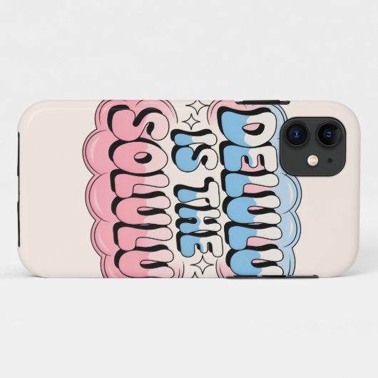 デルルはソルルだ Case-Mate iPhoneケース (裏面(横))