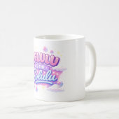 デルルはソルル – かわいいカワイイ美学 コーヒーマグカップ (正面右)