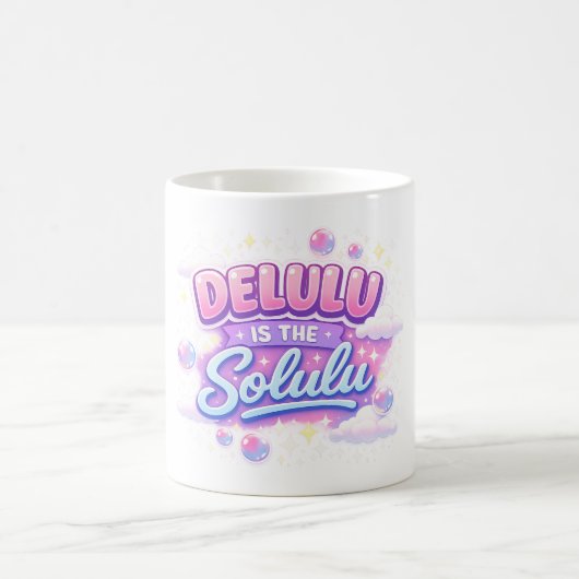 デルルはソルル – かわいいカワイイ美学 コーヒーマグカップ (中央)