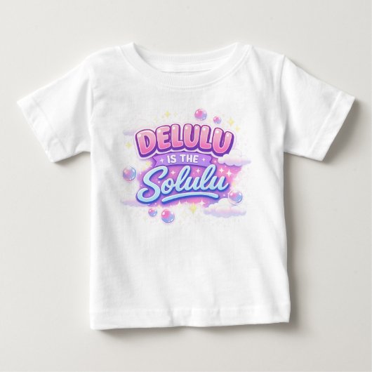 デルルはソルル – かわいいカワイイ美学 ベビーTシャツ (正面)