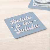 デルルザソルル スクエアペーパーコースター (アングル)