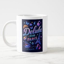 デルルフォーパリ ジャンボコーヒーマグカップ