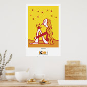 デルヴォー蠍座 ポスター (キッチン)