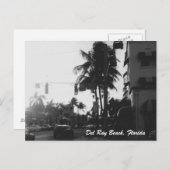 デル・レイビーチ、フロリダ写真はがき ポストカード (正面/裏面)