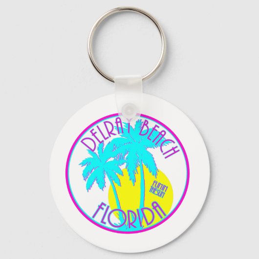 デレイビーチフロリダ キーホルダー (正面)