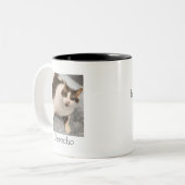 デレチョコーヒーカップ ツートーンマグカップ (正面左)