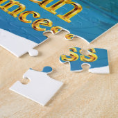 デレックはOdetteのパーソナライズな写真のパズルを見つけます ジグソーパズル (側面)