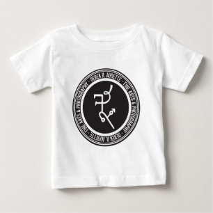 デレックR. Audette LogoのベビーのRaglan ベビーTシャツ