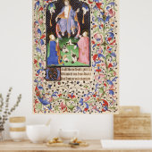 デレヴィスブック・オブ・アワーズイラストレーション16 ポスター (キッチン)