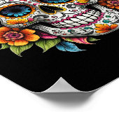 デロスミュートスデイオブザデッドシュガースカルハロー ポスター (角)