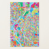 デンカラフルバーの地図 プランナー手帳 (正面)