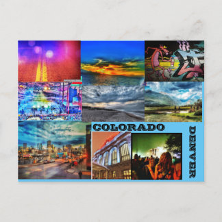 デンカラフルバー;コルオラド シーズンポストカード