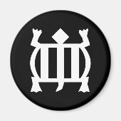 デンキーム |順応性と明確性の記号 マグネット (正面)