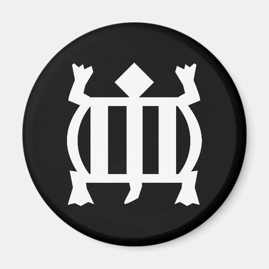 デンキーム |順応性と明確性の記号 マグネット (正面)