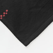 デングスモークリスマスパジャマママッチングファミリー フリースブランケット (角)