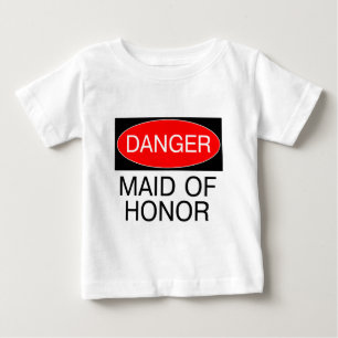 デンジャー - メイド・オブ・オナー 余興 ウェディング Tシャツ マグ