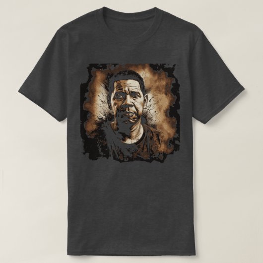 デンゼルワシントン Tシャツ (デザイン正面)