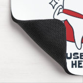 デンタルアシスタントヒおもしろいローズ引用文 マウスパッド (コーナー)