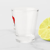 デンタルクリスマスダニー歯医者の休日 ショットグラス (右)