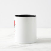 デンタルクリスマスダニー歯医者の休日 マグカップ (中央)