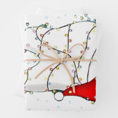 デンタルクリスマスダニー歯医者の休日 ラッピングペーパーシート (インサイチュ)