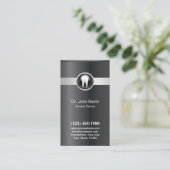 デンタルケアの歯科医のプロフェッショナルのアポイントメント 予約カード (スタンド正面)