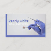 デンタルケアクリニックブルー名刺 名刺 (正面)