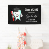 デンタルケアハッピーティース歯ブラシ卒業 横断幕 (インサイチュ)