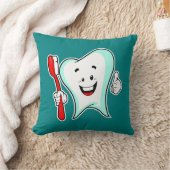 デンタルケアハッピーティース歯ブラシ クッション (ブランケット)